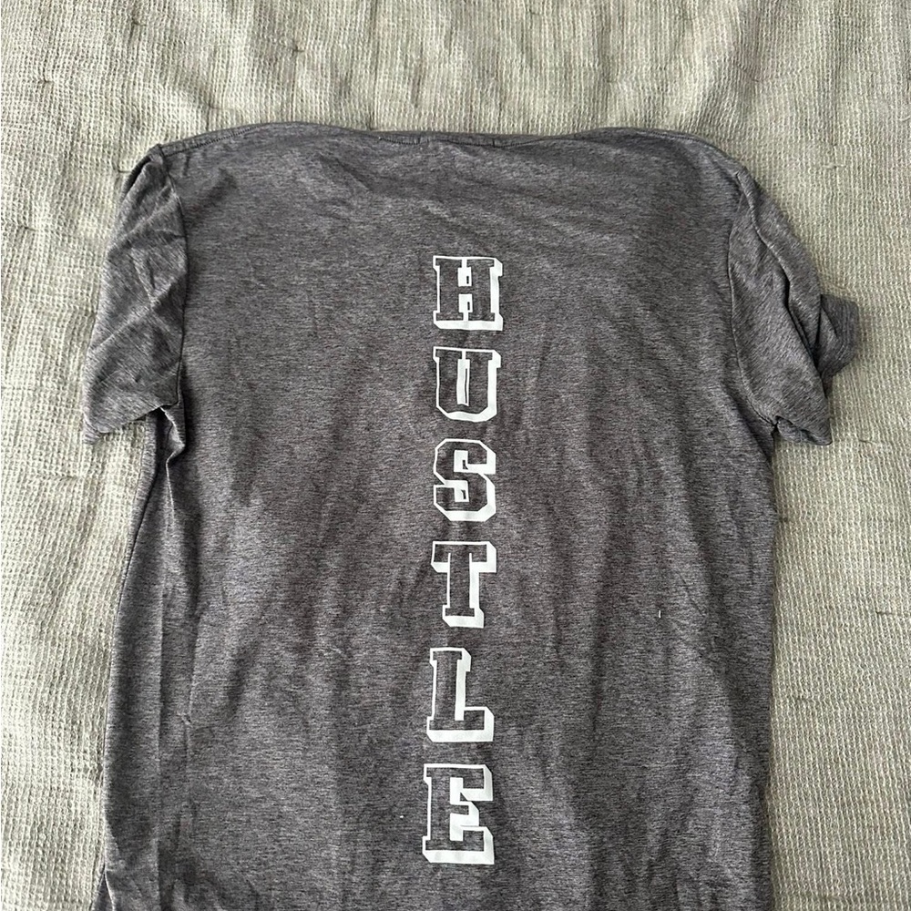 Gray Hustle Graphic Tee